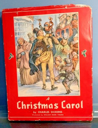 1939 A Christmas Carol By Charles Dickens William Mark Young Illustrations