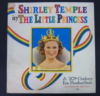 Shirley Temple In The Little Princess ©1939,  Saalfield Publ. ,  1783