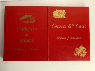 2 Vol Book Set By William J.  Schaldach Coverts & Casts Currents & Eddies HC Book 3