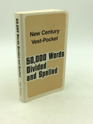50,  000 Words Divided And Spelled By Harry Sharp,  Ed.  - 1978 -