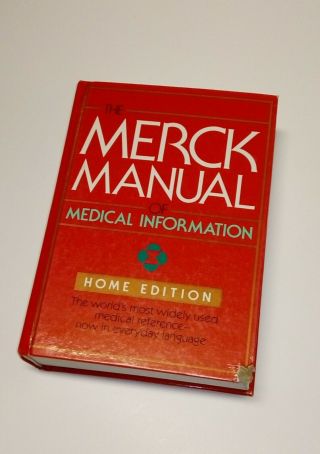 Old Medical Book And Reference Guide For Doctors