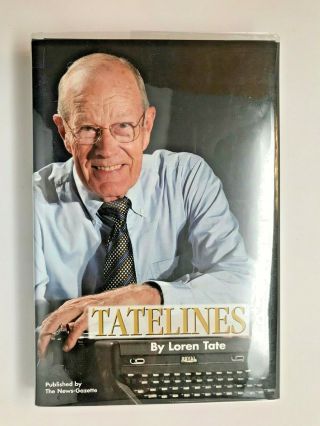 Tatelines Signed By Loren Tate Fighting Illini Sports Illinois Football Hcdj