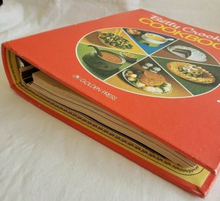Vintage 1976 Betty Crockers Pie Cover Cookbook 5 Ring Binder 28th Printing 3