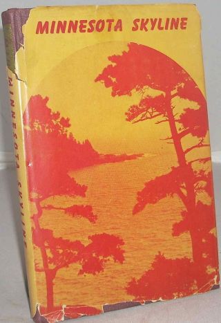 1945 Book Of Minnesota Historical Poetry Mining St Anthony Falls Duluth C4