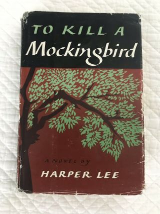 1960 To Kill A Mockingbird,  Harper Lee,  First Edition,  7th Printing “w”
