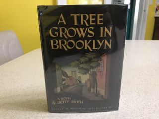 Facsimile Edition A Tree Grows In Brooklyn Betty Smith Hardcover 1943 Like
