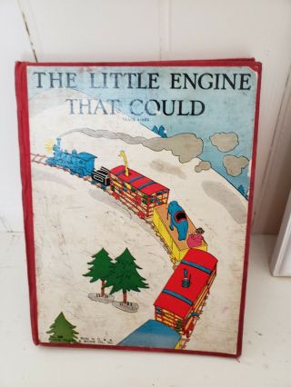The Little Engine That Could,  Watty Piper Hc 1st Edition 1930 Platt & Munk
