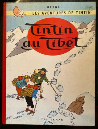 Tintin Au Tibet - Hc - 1960 - 1st Edition - French Text