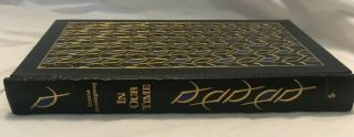 In Our Time Ernest Hemingway Easton Press 1990 Black Edition