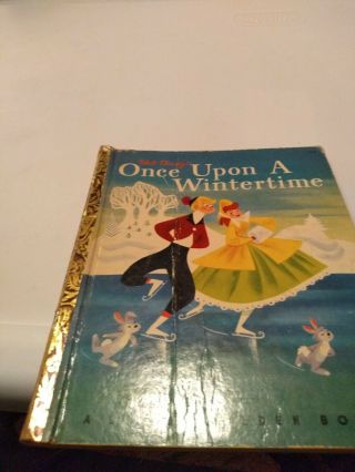 Walt Disney’s Once Upon A Wintertime,  Golden Book 1948