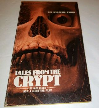 Tales From The Crypt Vintage Paperback 1972 Amicus Ec Comics Vg,
