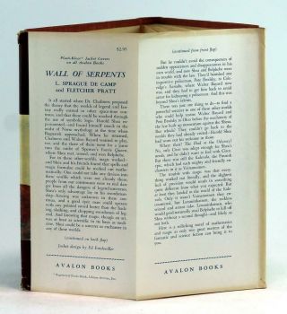 L Sprague De Camp Fletcher Pratt 1st Edition Avalon Press 1960 Wall of Serpents 3