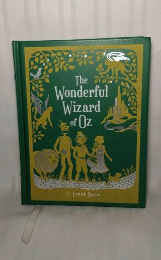 The Wonderful Wizard Of Oz By L.  Frank Baum Leather Bound Hc 2012 Barnes & Noble