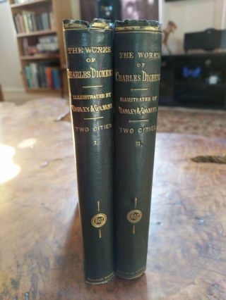 The Of Charles Dickens Household Ed.  A Tale Of Two Cities.  1865.