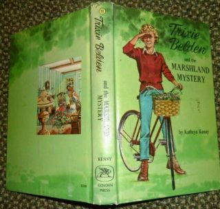 Trixie Belden 10 The Marshland Mystery 1967 Deluxe Pc Hardback By Kathryn Kenny