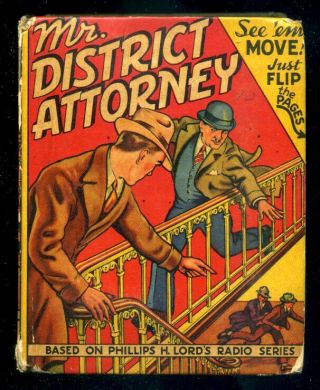 1941 Mr.  District Attorney On The Job Better Little Book