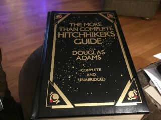 The More Than Complete Hitchhiker’s Guide Douglas Adams Leather Unabridged
