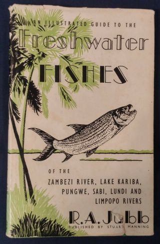 Guide Freshwater Fishes Of The Zambezi River By Rex A.  Jubb (1961,  Hardcover)
