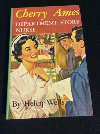 Cherry Ames 18: Department Store Nurse By Helen Wells 1964 Printing