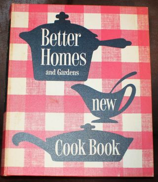 Vintage Better Homes & Gardens Cookbook 1953 9th Printing First Edition