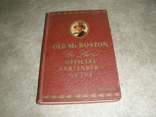 Old Mr.  Boston Deluxe Official Bartender 