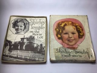 Shirley Temple Boxed Set Books Published By Saalfield 1936 Complete