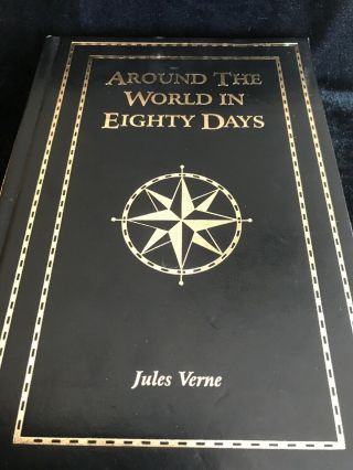 Around The World In 80 Days - - Dalmatian Press Leather Bound Collector 