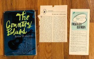 Vintage The Country Blues By Samuel B.  Charters 1959 First Edition