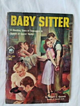 Baby Sitter By Albert L Quandt Good Girl Art Novels