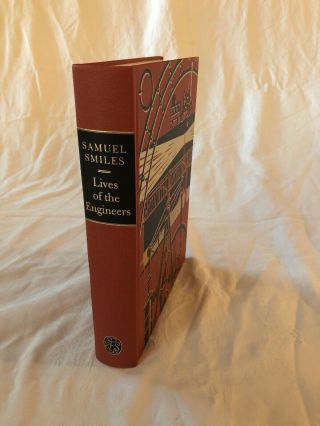 Folio Society Lives Of Engineers By Samuel Smiles Slipcase Near