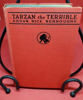 Tarzan The Terrible By Edgar Rice Burroughs,  1st Us Ed,  1921,  Gosset & Dunlap