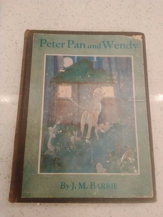 Peter Pan And Wendy By J.  M.  Barrie 1926 Scribners Illustrated Average