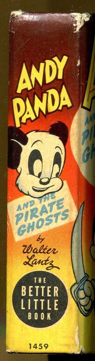 Andy Panda and the Pirate Ghosts - Vintage Better Little Book - 1949 - Walter Lantz 3