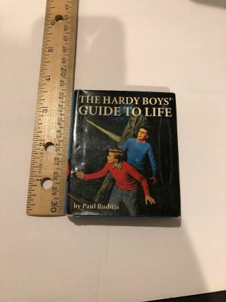 Rare Miniture Edition 2007 The Hardy Boys Guide To Life Paul Ruditis (bc4) 3”