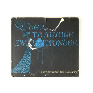 Edward Gorey The Blue Aspic (der Traurige Zwolfpfunder) 1st Edition
