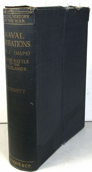 Corbett,  Maps For Naval Operations Vol.  1: To The Battle Of The Falklands