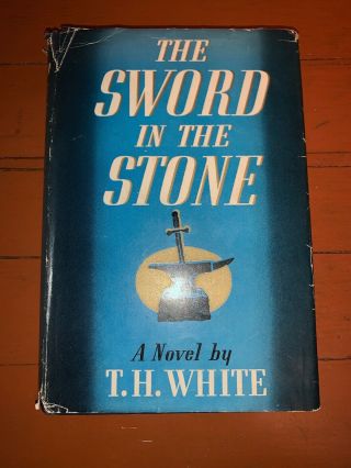 The Sword In The Stone By Th White Hardcover 1939 Hc Dj 9th Impression