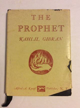 Kahlil Gibran The Prophet Pocket Edition 24th Printing 1951