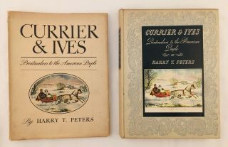 1942 Currier & Ives Printmakers To The American People By Harry T.  Peters
