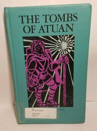 The Tombs Of Atuan By Ursula K.  Le Guin Ex Libris Hc 11th Print 1970 -