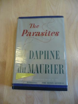 The Parasites By Daphne Du Maurier Hcdj - First Edition / First Printing