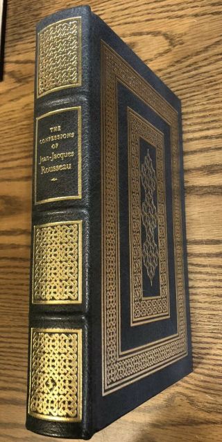 Easton Press - The Confessions Of Jean - Jacques Rousseau - Collectors Luxury Edition