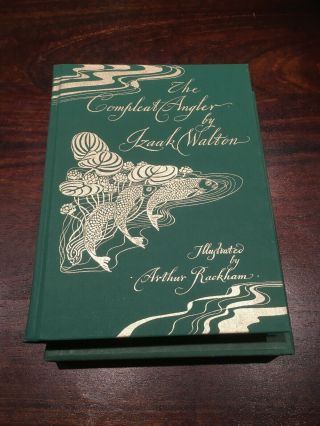 Izaak Walton The Compleat Angler Folio Society Cased Arthur Rackham Plates