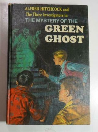 Three Investigators 4 Mystery Of The Green Ghost Robert Arthur 1973 Hb
