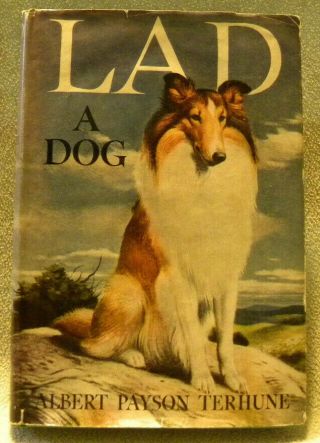 Lad: A Dog By Albert Payson Terhune,  Story Of A Collie,  Hc/dj,  1947