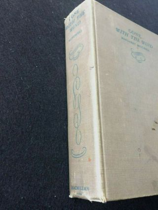 1st Year Ed,  October 1936 Gone With The Wind By Margaret Mitchell