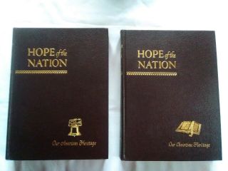 2 Box Set Hope Of The Nation: Our Christian Heritage/our American Heritage 1952