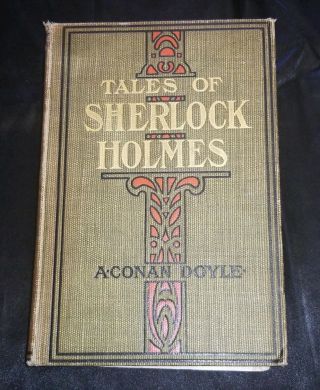 Tales Of Sherlock Holmes By A.  Conan Doyle (first Theater Edition)