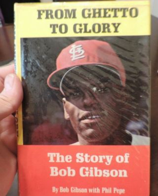 1968 The Story Of Bob Gibson From Ghetto To Glory 4th Ed St.  Louis Cardinals