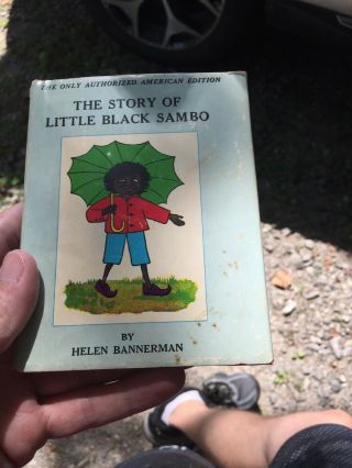 The Story Of Little Black Sambo Bannerman,  Helen/ Dust Jacket Harper Collins